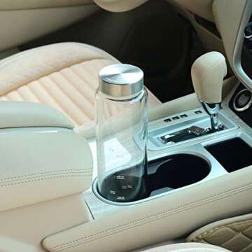 Sursip 32 oz Glass Water Bottle - Stylish & Eco-Friendly Hydration