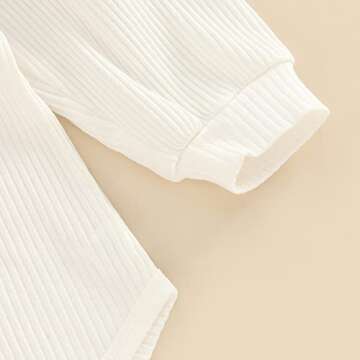 My First Halloween Baby Girl Outfit Pumpkin Onesie+Bell Bottoms+Headband Newborn 1st Halloween Clothes Costume (1st Halloween Orange,6-12 Months)