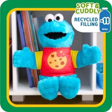 Cookie Monster Interactive Plush Toy for Kids