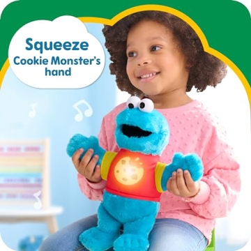 Cookie Monster Interactive Plush Toy for Kids