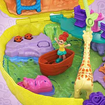 Polly Pocket Pineapple Purse Playset with Micro Dolls