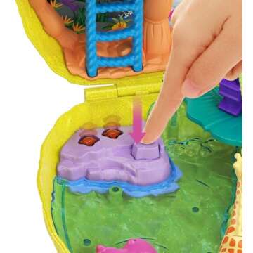Polly Pocket Pineapple Purse Playset with Micro Dolls