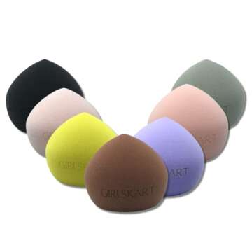 GIRLSKART 1 pc Marshmallow Makeup Sponge, Super Soft to use, Makeup Beauty Blender, Latex-free and Vegan Beauty Sponge (Baby Pink)