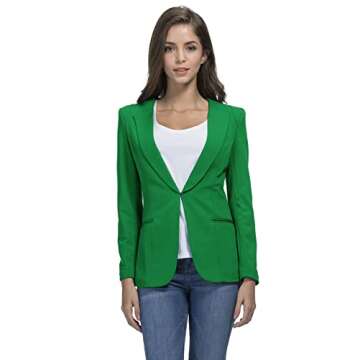Stylish Lightweight Work Office Blazers for Women and Juniors