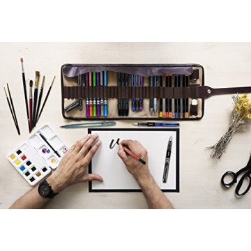 Zebra Pen Fountain Pen Set, Fine Point 0.6mm, Black Non-Toxic Ink, Stainless Steel Nib, Disposable, 1-Pack (48311)