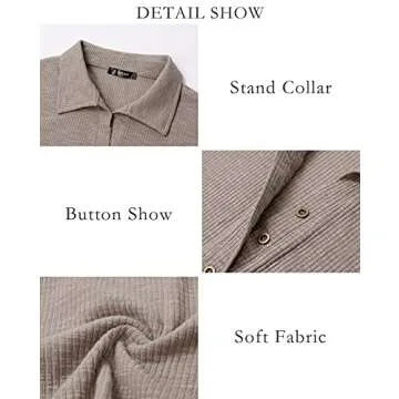 BTFBM Women Casual Button Down Fall Blouses 2025 Long Sleeve Solid Business Work Tops Cute Relaxed Fit Shirts(Solid White, Medium)