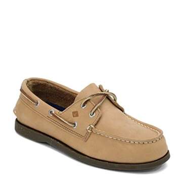 Sperry boys Authentic Original Slip on Boat Shoe, Sahara, 6 Big Kid US