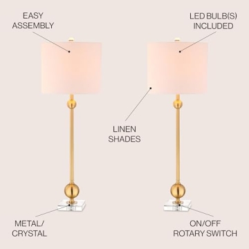 Elegant JONATHAN Y Table Lamps for Any Room