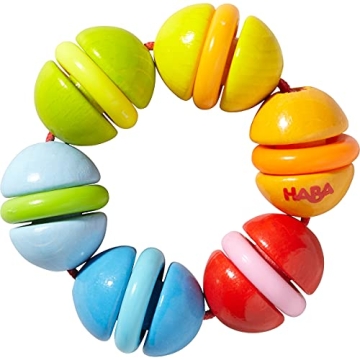 HABA Clatterit Wooden Clutching Toy - Safe & Engaging