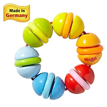 HABA Clatterit Wooden Clutching Toy - Safe & Engaging