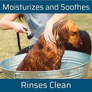 Wondercide - Dry Skin Relief Kit for Dogs and Cats for Itch Relief, Hot Spots with Natural Essential Oils - Skin Tonic Spray 8 oz, Hypoallergenic Aloe Vera Shampoo Bar 4 oz.