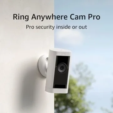 Ring Stick Up Cam Pro with Color Night Vision and Two-Way Audio
