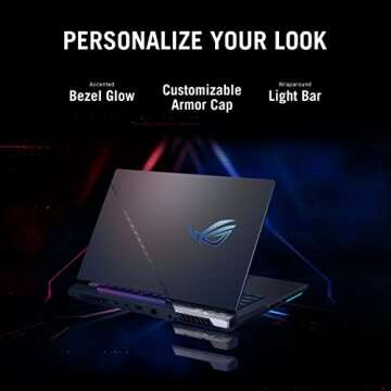 ASUS ROG Strix Scar 15 Gaming Laptop, 15.6” 240Hz IPS QHD Display, NVIDIA GeForce RTX 3070 Ti, Intel Core i9 12900H, 16GB DDR5, 1TB SSD, Per-Key RGB Keyboard, Windows 11 Home, G533ZW-AS94Q,Black