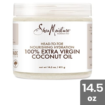 SHEA MOISTURE 100% Extra Virgin Coconut Oil for Skin & Hair