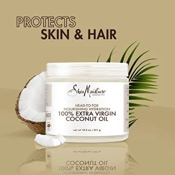SHEA MOISTURE 100% Extra Virgin Coconut Oil for Skin & Hair