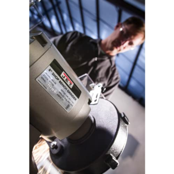 Buy JET 8-Inch Bench Grinder with Wire Wheel and Power
