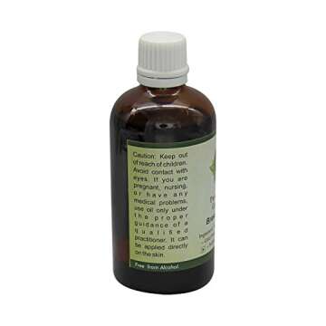 R V Essential Pure Mustard Carrier Oil 50ml (1.69oz)- Brassica Juncea (100% Pure and Natural Cold Pressed)