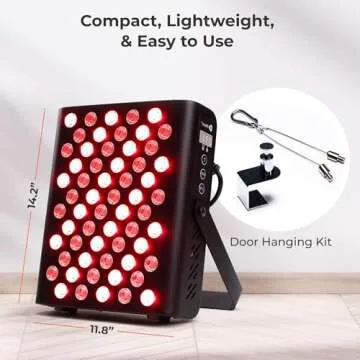 LifePro Red Light Therapy Panel - Healing for Body & Face