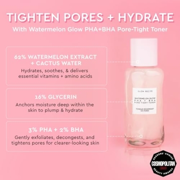 Hydrating Glow Recipe PHA + BHA Toner for All Skin Types