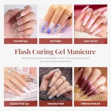 Beetles Mini UV Light for Gel Nails - Fast & Portable