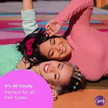 Goody Mini Claw Clips 2 Count - Effortless Hair Accessories