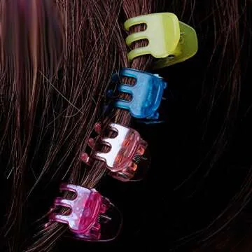 Goody Mini Claw Clips 2 Count - Effortless Hair Accessories