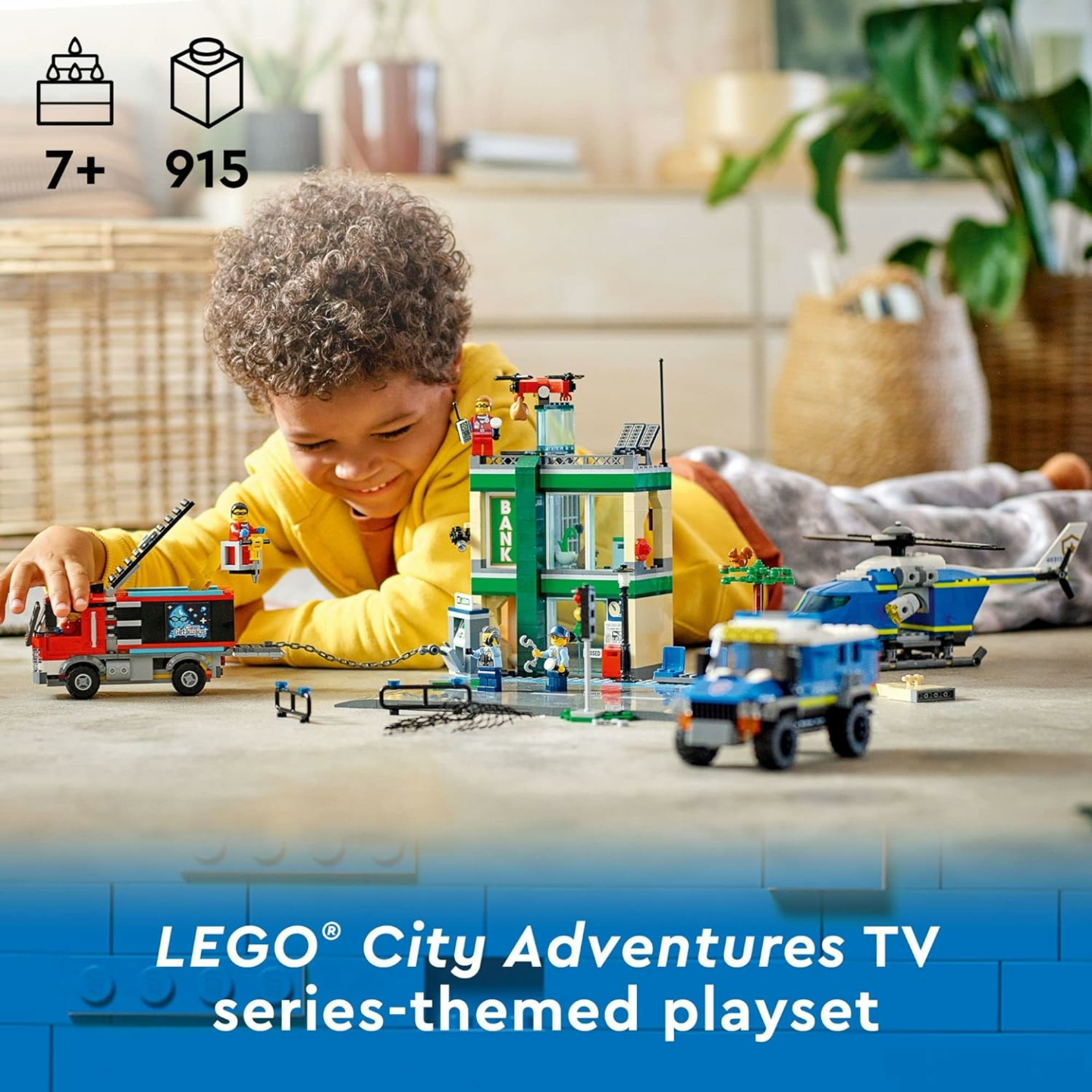 LEGO City Police Chase 60317 Building Set for Kids