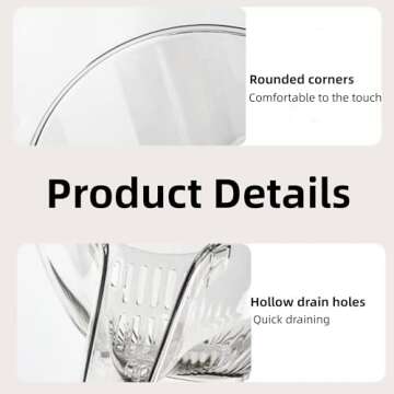 Multi-functional Drain Basket with Funnel, 2025 New Kitchen Sink Drain Basket with Strainer Container, Kitchen Sink Food Catcher Drainer Fruit Rinser Vegetable Washing Filter Bowl (Grey)