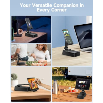 Bluetooth Speaker Phone Stand - Great Gift for Men & Women