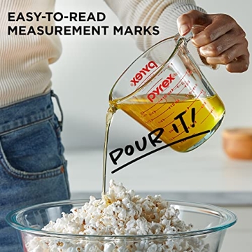 Pyrex Glass Measuring Cup Set – 1 & 2 Cup