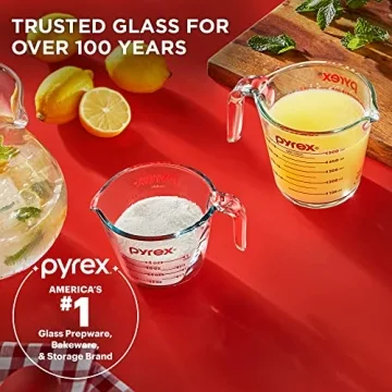 Pyrex Glass Measuring Cup Set – 1 & 2 Cup