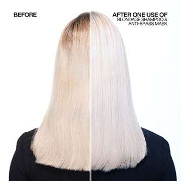 REDKEN Color Extend Blondage Color Depositing Purple Shampoo, Conditioner and Hair Mask | For Blonde Hair | Neutralizes Brassy Tones In Blonde Hair | With Salicylic Acid