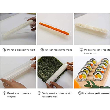 Fairman Sushi Maker - Easy DIY Sushi Making Kit for Everyone