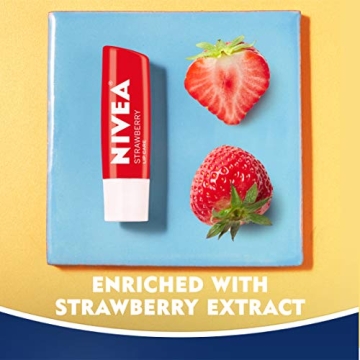 NIVEA Fruity Tinted Lip Balm Pack of 4 - 0.17 Oz