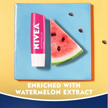 NIVEA Fruity Tinted Lip Balm Pack of 4 - 0.17 Oz
