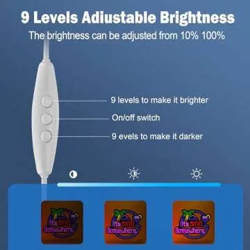 Ultrathin Its 5 00 O'clock Some Where Neon Sign Art Wall Lights for Bedroom Windows Glass Hotel Pub Cafe Wedding Birthday Party Gifts