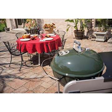 Weber Performer Premium Charcoal Grill, 22-Inch, Green