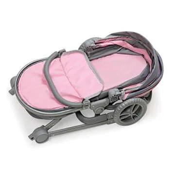 Badger Basket Daydream Multi-Function Doll Pram Stroller