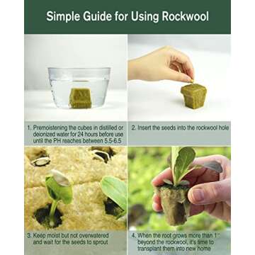 High-Performance Rockwool Cubes for Hydroponic Growing
