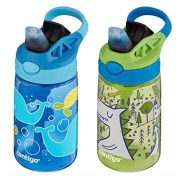 Contigo Aubrey 14 oz Kids Water Bottle 2-Pack