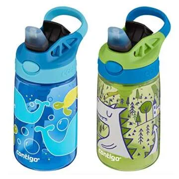 Contigo Aubrey 14 oz Kids Water Bottle 2-Pack