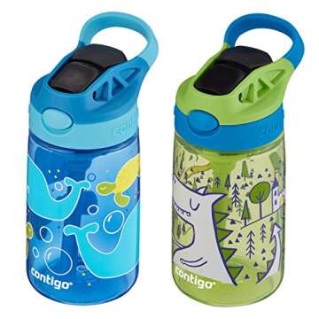 Contigo Aubrey 14 oz Kids Water Bottle 2-Pack