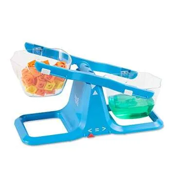 hand2mind Blue Nestable Bucket Balance for Kids Learning