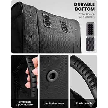 OutdoorMaster 38L Ski Boot Bag - Waterproof & Lightweight