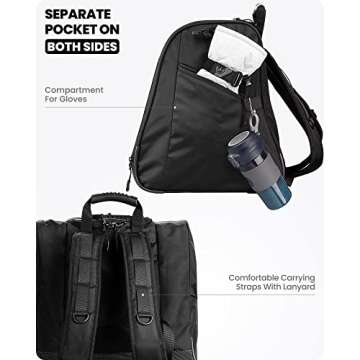 OutdoorMaster 38L Ski Boot Bag - Waterproof & Lightweight