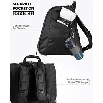 OutdoorMaster 38L Ski Boot Bag - Waterproof & Lightweight