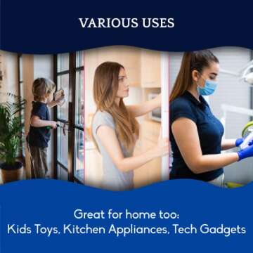 The Essentials Barrier Film Roll with Dispenser Box, 4"x 6" Perforated Sheets Adhesive Barrier Film ...