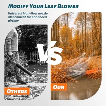Leaf Blower Air Booster: Universal Nozzle Attachment for Quick Cleanup