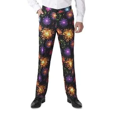 Colorful SUITMEISTER Men's Fireworks Suit for Celebrations