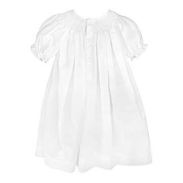 Petit Ami Baby Girls' Bishop Smocked Daydress